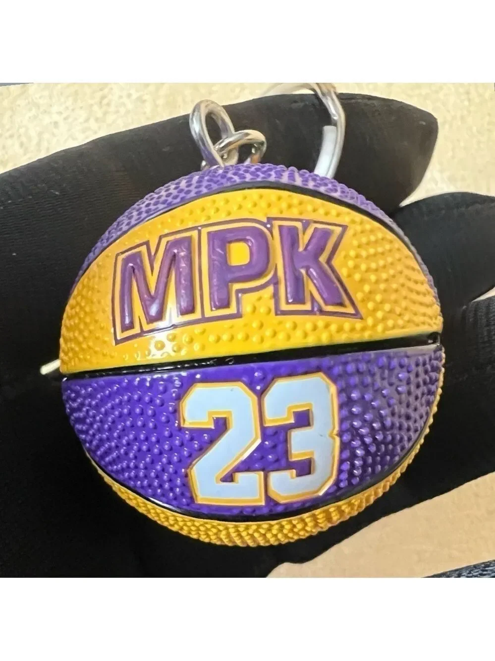 3D Mini Sneaker & Basketball Collectors Edition Keychain with 3D Shoebox